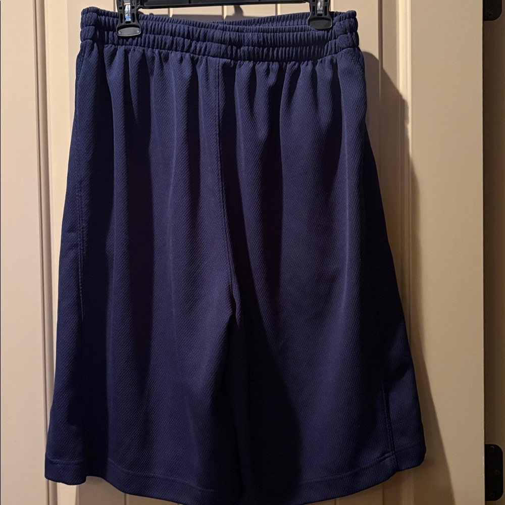 Jordan Navy Athletic Shorts - Picture 6 of 8